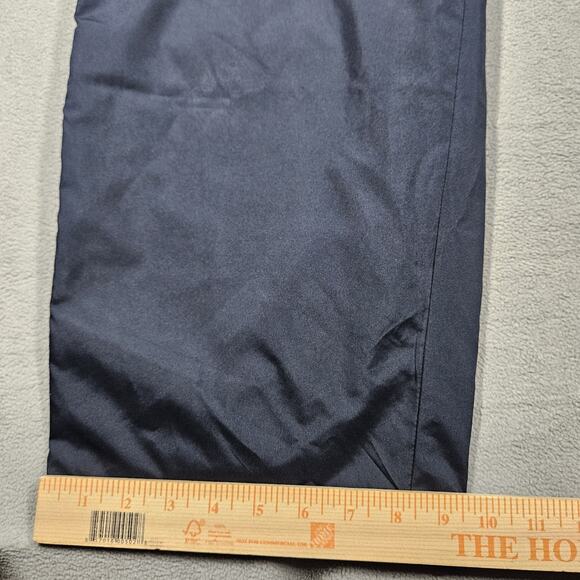 Nike Windbreaker Track Pants Size XL Blue Ankle Zip Y2K Athleisure Gym Logo - Picture 15 of 16